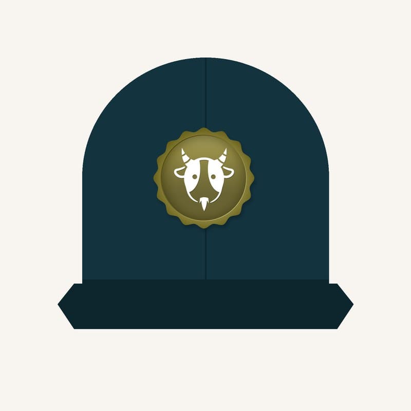 Capricorn Dad Hat