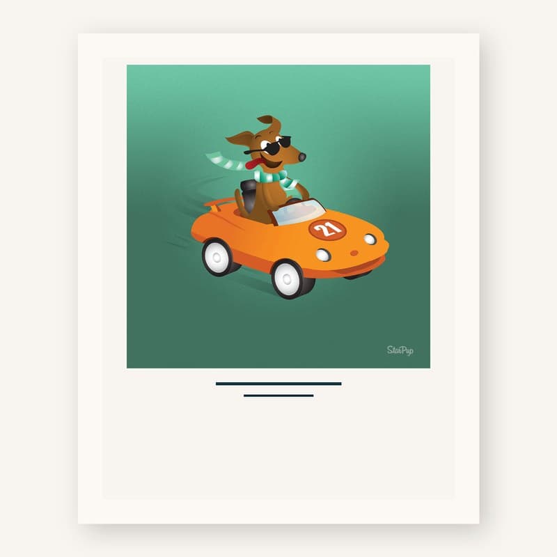 Gemini Art Poster