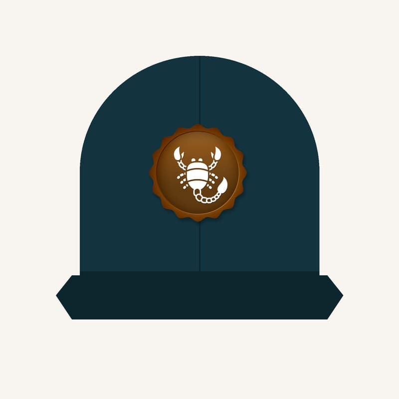 Scorpio Dad Hat