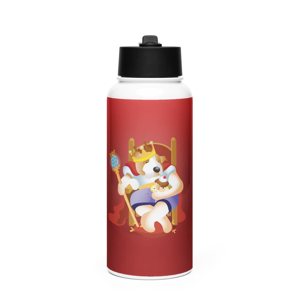 Taurus Stainless Steel Water Bottle with a Straw Lid