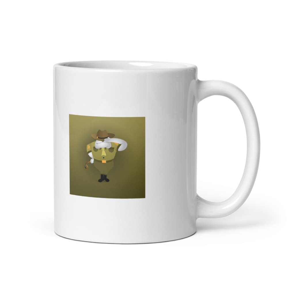 Capricorn White Glossy Mug